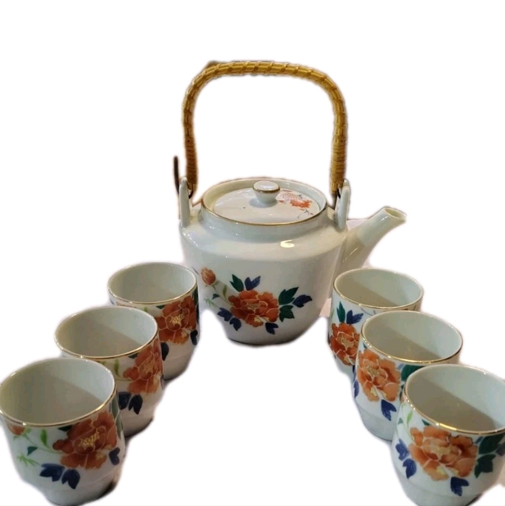 Vtg Otagiri Mercantile Company (OMC) Japanese Tea Set